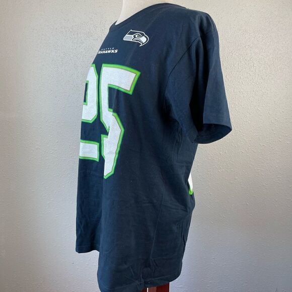 NFL Richard Sherman Seattle Seahawks T-Shirt Size M EUC - Picture 3 of 5